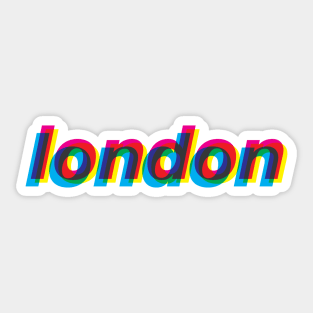 london Sticker